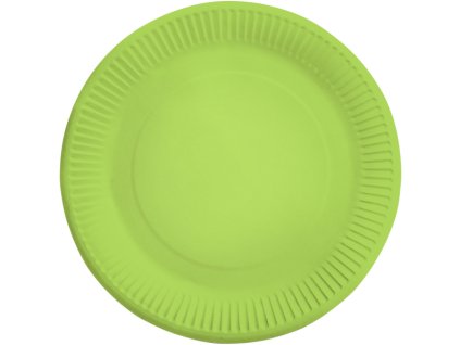 Krožniki - zeleni 23 cm 8 kosov