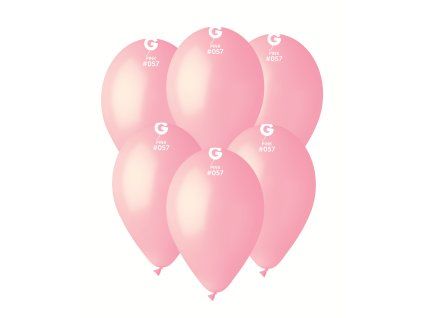 Balón pastelový - Ružový 26 cm 100 ks