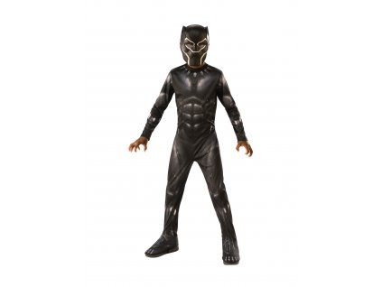 Detský kostým - Black Panther Classic (Velikost - otroci L)