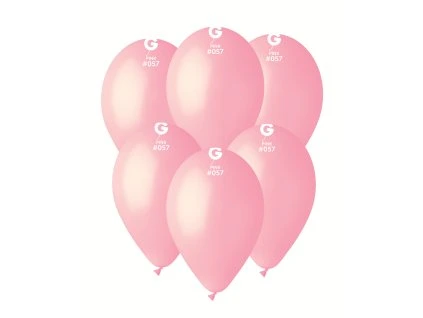 Balón pastelový - Ružový 30 cm 100 ks