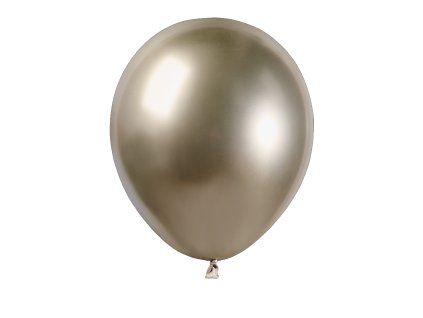 Balónik chrómový - prosecco 13 cm 100 ks