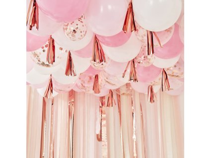 Balónová výzdoba so strapcami