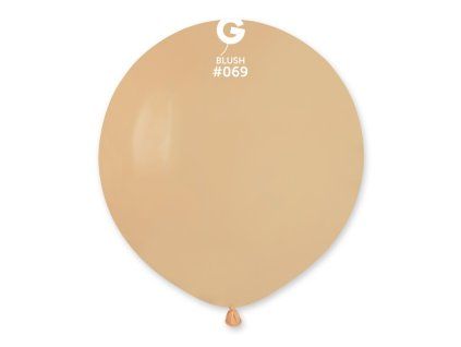 Balón pastelový - telový 48 cm 25 ks