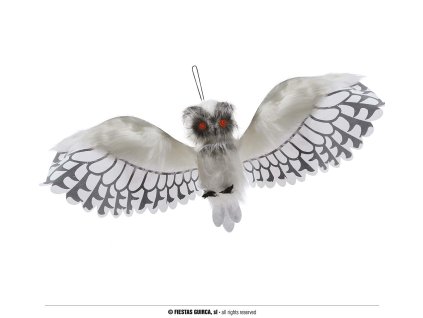 92451 visiaca dekoracia sova 55 cm