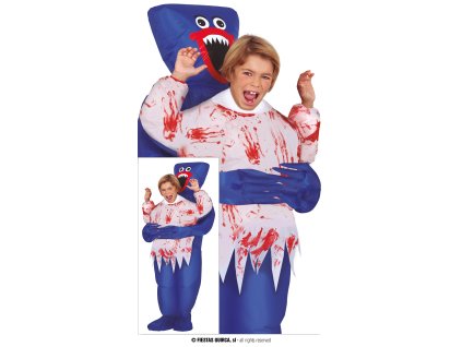 Otroški napihljiv kostum - Huggy Wuggy