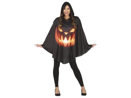 95530 damske poncho tekvica