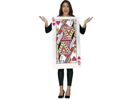 Dámsky kostým - Karta Queen