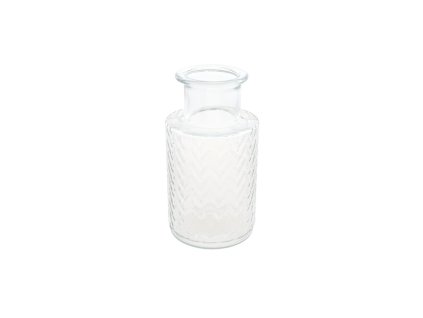 clear glass vase dia 11cm x 22 5cm