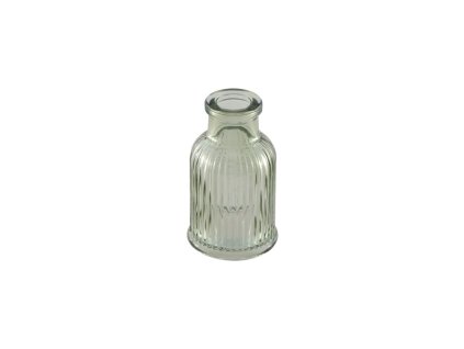 mini sage green striped vase ballade dia 4 3cm x 7 4cm