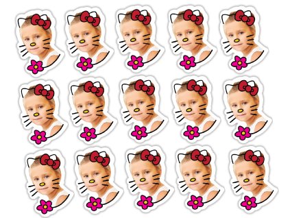 Personalizované konfety -  Hello Kitty