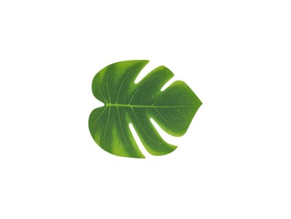 set 4 tropcial leaves 21cm x 18cm