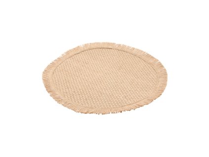 hemp placemat dia 38cm