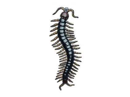 centipede noir a suspendre 90cm