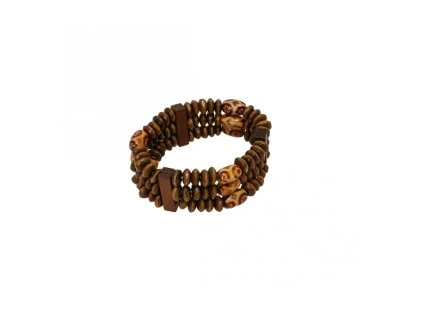 Indiánsky náramok - hnedý