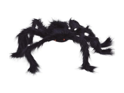 95662 2 dekoracia cierny pavuk 70 cm