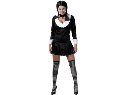 Dámsky kostým - Wednesday študentka