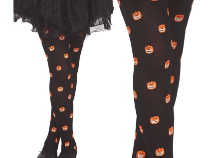 Dekliške črne nogavice - Buče