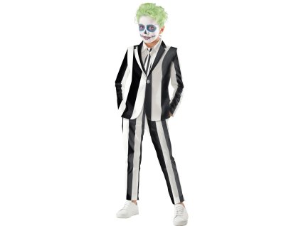 Detský kostým -  Beetlejuice (Velikost - otroci S: 101-109 cm)
