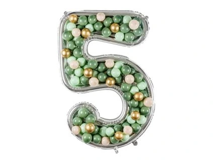 Číselný rám na balóny - 5