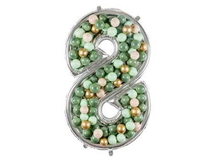 Číselný rám na balóny - 8