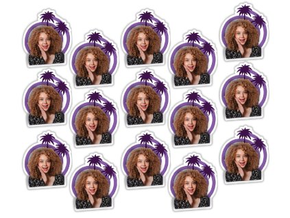 Personalizované konfety - Retro párty