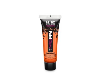 Glow in the Dark Face Body Paint Orange
