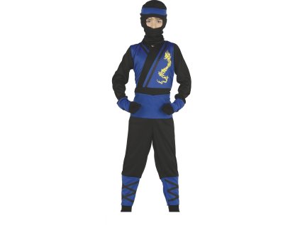Otroški kostum za dečka - Ninja modri