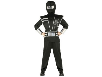 Otroški fantovski kostum - Ninja črn