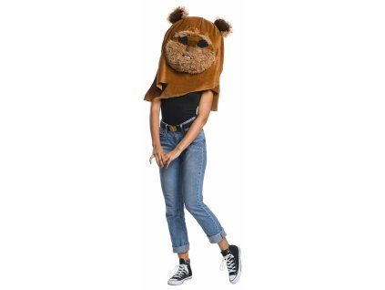 Plyšová maska pre dospelých - Ewok