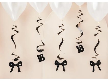 Dekoračné víry k 18.narodeninám