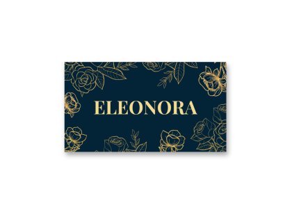 Menovka na stôl - Orient Gold