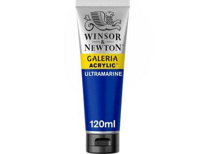 Akrylová farba modrá 120ml Winsor & Newton