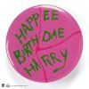 Odznak Harry Potter - Happee Birthdae Harry