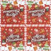 Papirnate serviete - Merry Christmas 20 kosov 16,5 x 16,5 cm