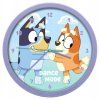 NASTENNE HODINY BLUEY 25 cm detske do izby Celkova sirka 25 cm