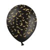 Balon z motivom Halloween - netopirji 30 cm
