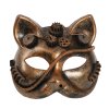 Maska - Mačka v slogu Steampunk