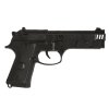 Črna pištola- 24 cm.