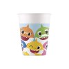 paper cups baby shark fun in the sun 200 ml pack of 8 cups