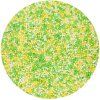 Cukrové guličky Nonpareils  Spring - Zelenožlté 80 g