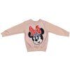 Dievčenská mikina - Minnie Mouse svetloružová