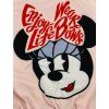 Dievčenská mikina - Minnie Mouse svetloružová