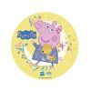 Jedlý papier - Peppa Pig žltý 15,5 cm