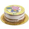 Jedlý papier - Peppa Pig žltý 15,5 cm
