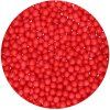 Cukrové guličky Soft Pearls - Červené 80 g
