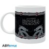 house of the dragon mug 320 ml silver dragon subli x21