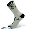 harry potter socks black grey dobby1
