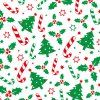 Mikulášske vrecká na sladkosti - Holly and Trees 20 ks