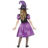 Otroški dekliški kostum - Vijolična čarovnica
