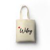 Plátená taška s potlačou - Wifey